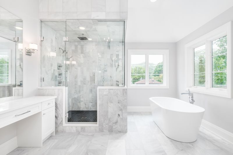 Marble-Style Tile Accents